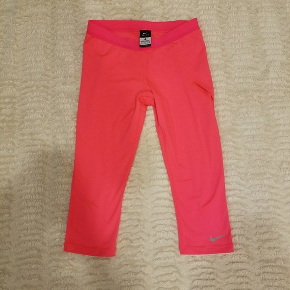 Nike Pants - Hot pink Nike Cropped